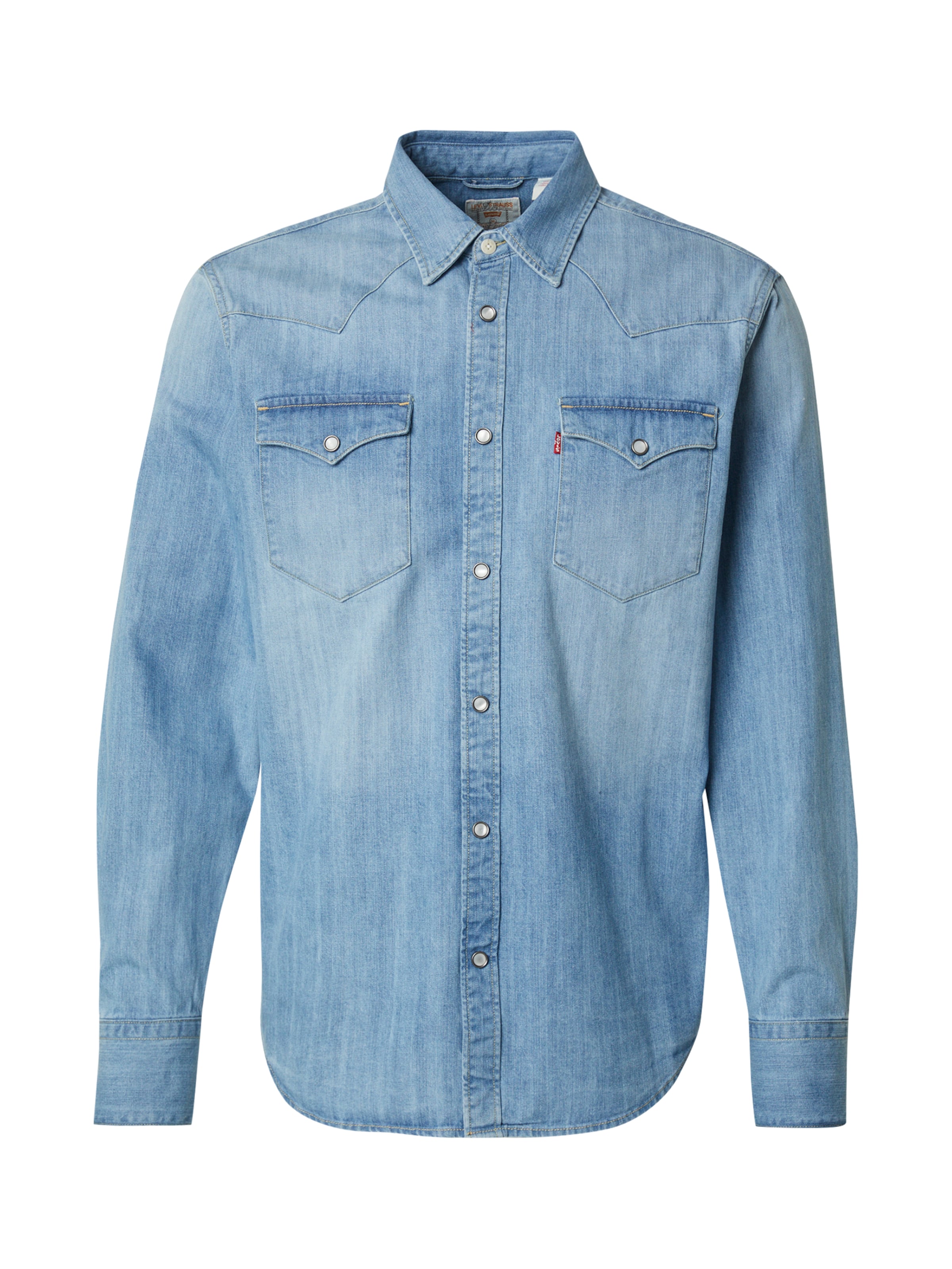 Cămașă 'Barstow Western Standard Shirt' de la LEVI'S ® pe albastru: față