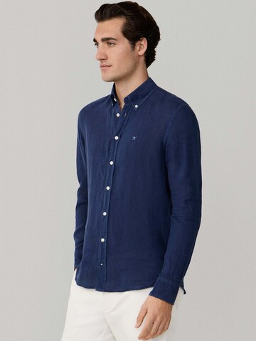 Coupe regular Chemise Hackett London en bleu