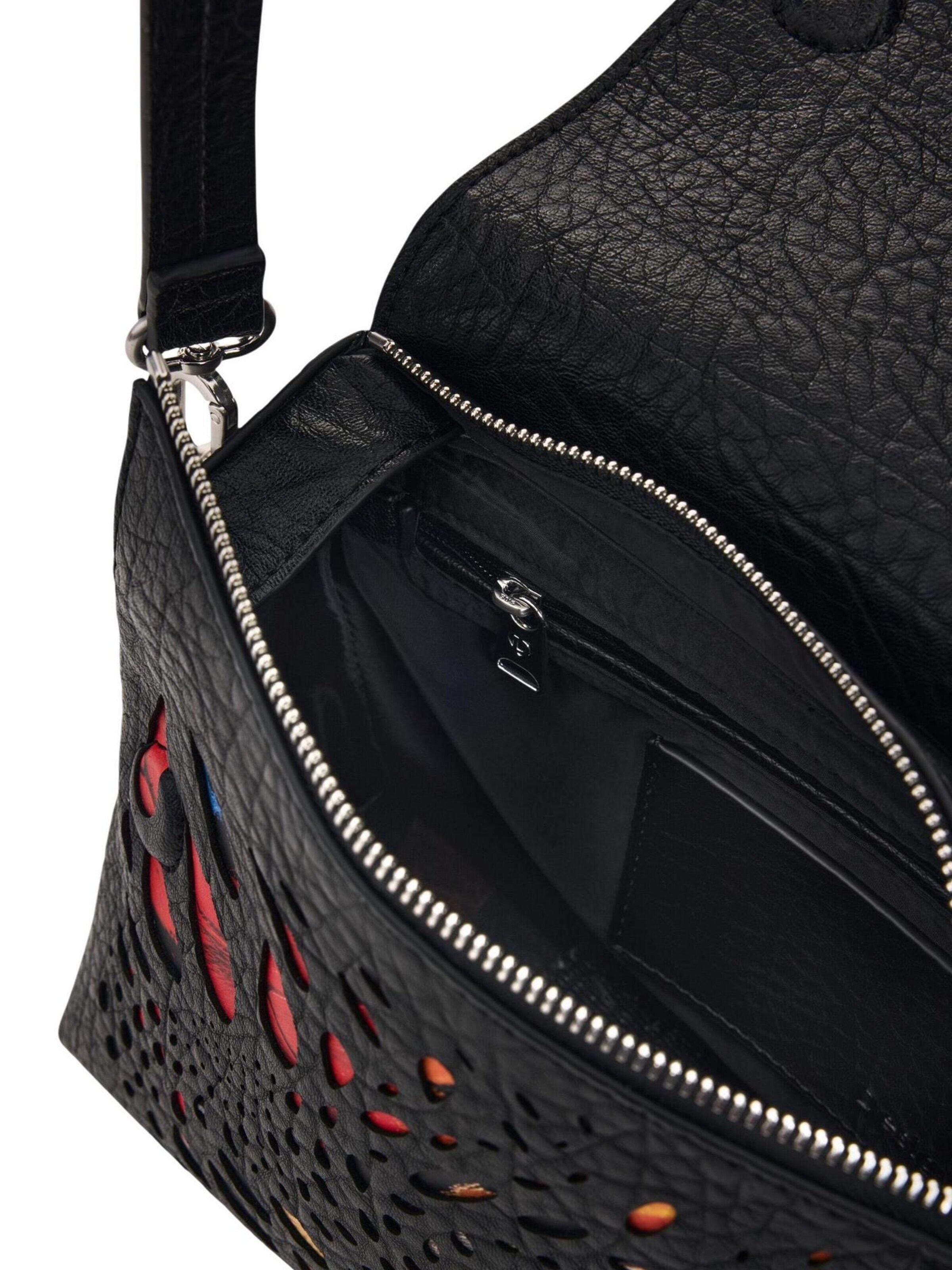 Desigual - Bolso de hombro 'NOTUS' en negro