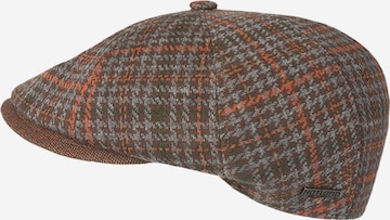 Hatland Cap 'Dorset' in Braun: Vorderseite