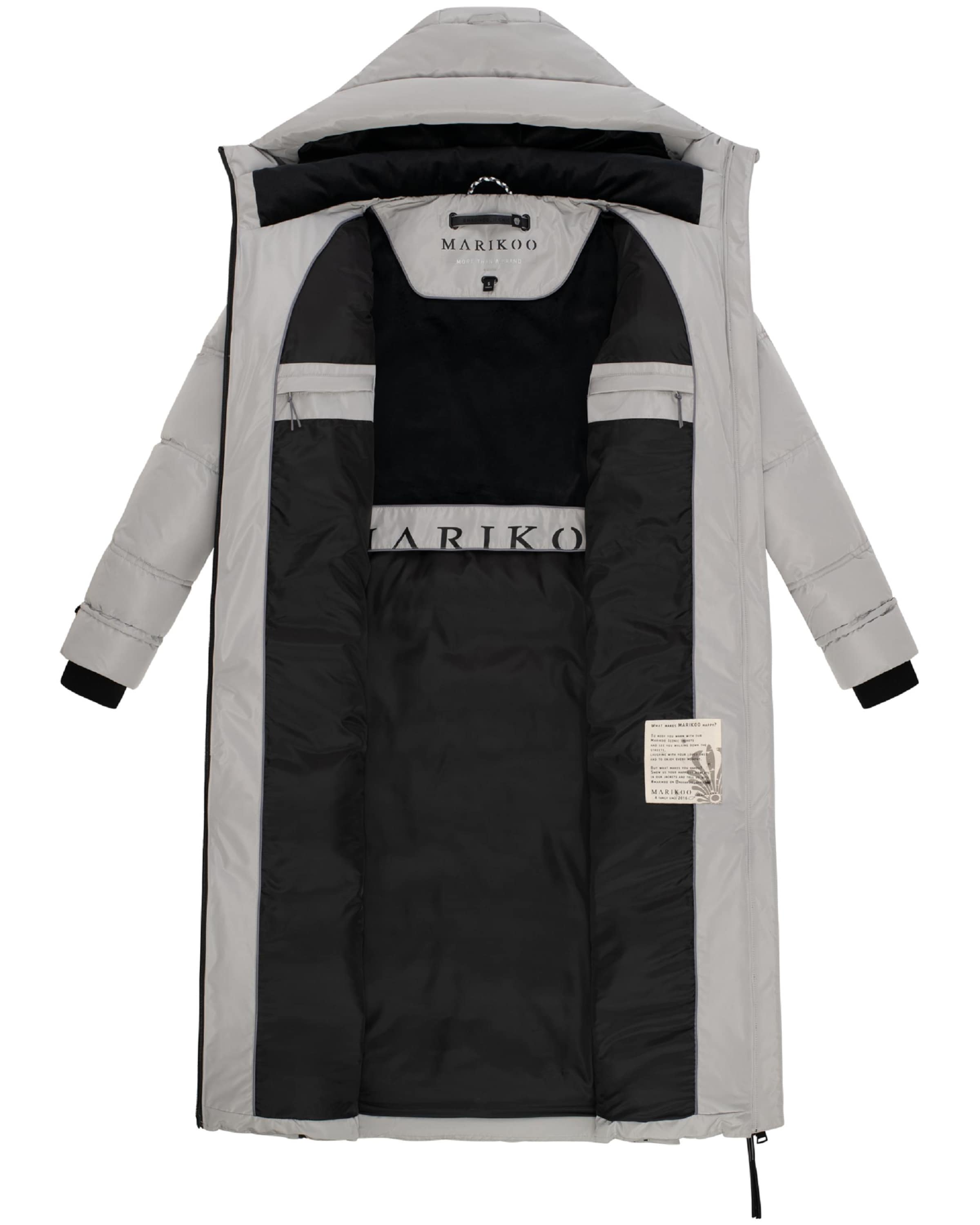 MARIKOO Mantel 'Honiaa XVI' in Grau