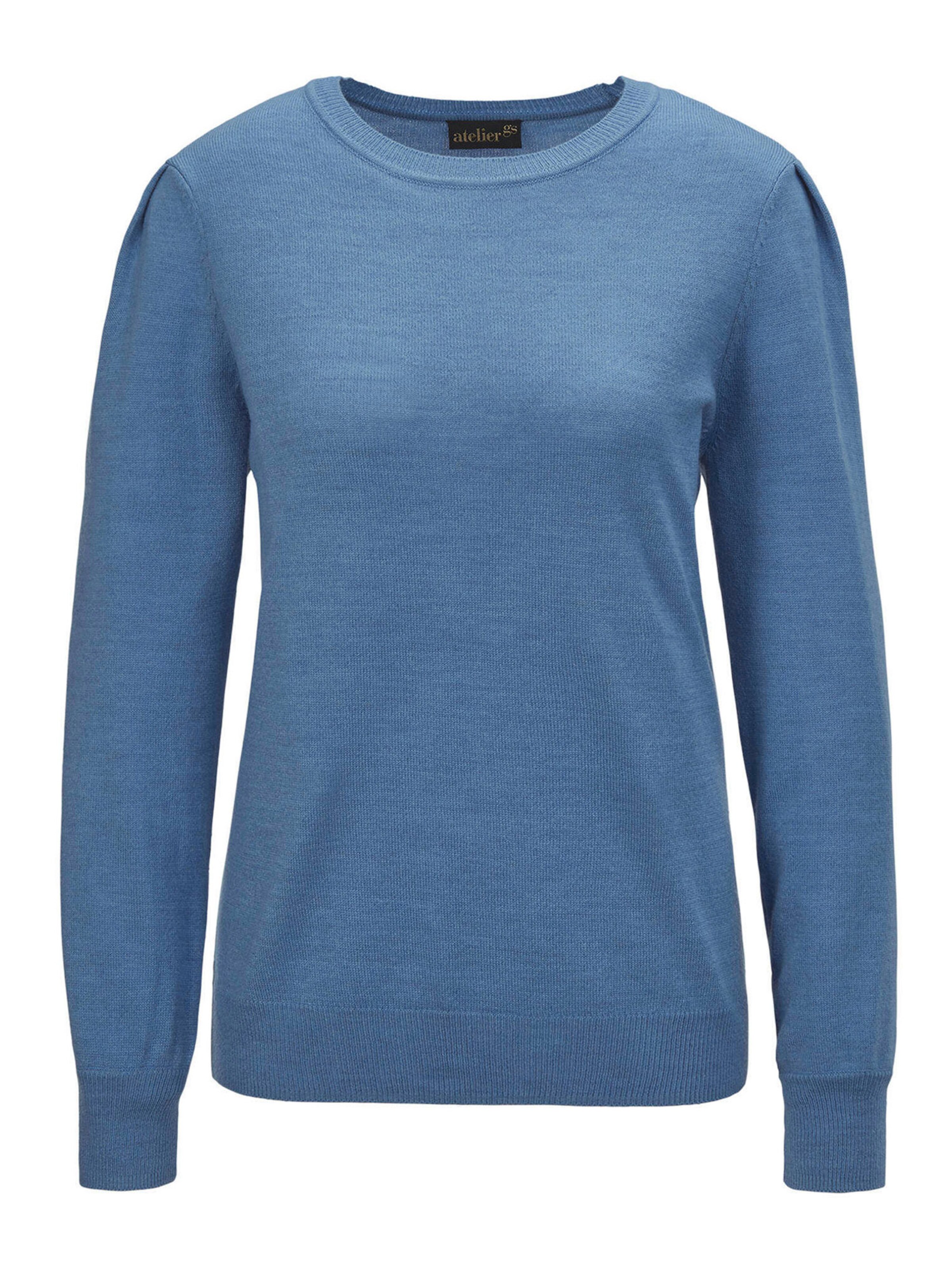 Goldner Trui in Blauw: voorkant