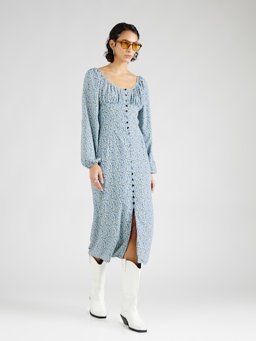 Robe GLAMOROUS en bleu : devant