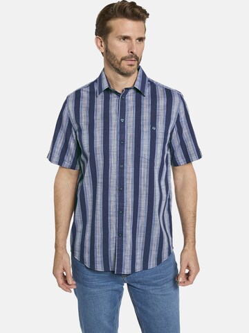 BABISTA Regular fit Overhemd 'Bellanza' in Blauw: voorkant