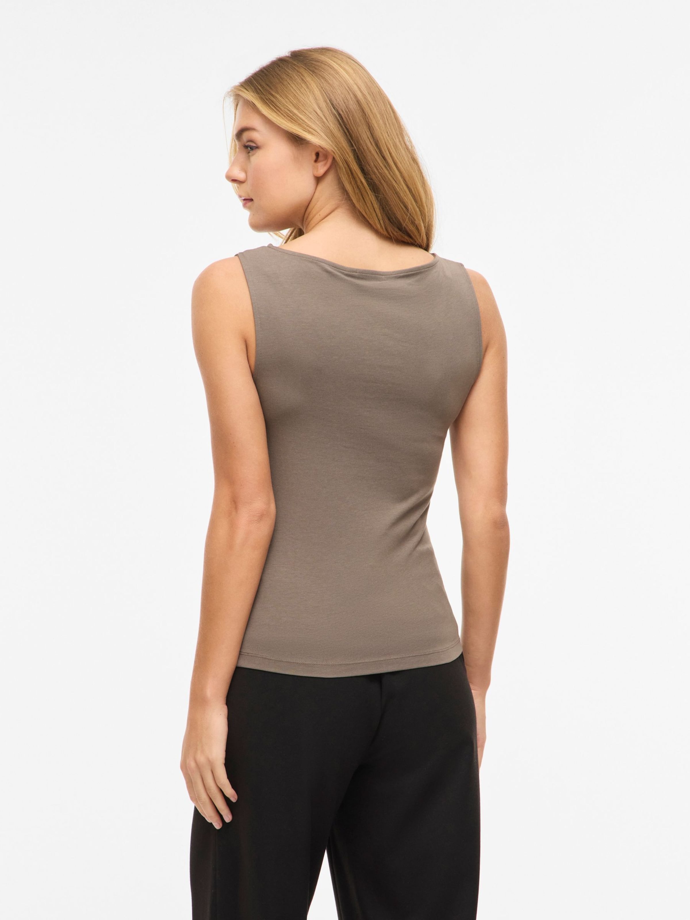 VILA Top 'VIEMILIE' in Brown