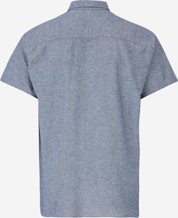 Jack & Jones Plus - Regular Fit Camisa 'SUMMER' em azul