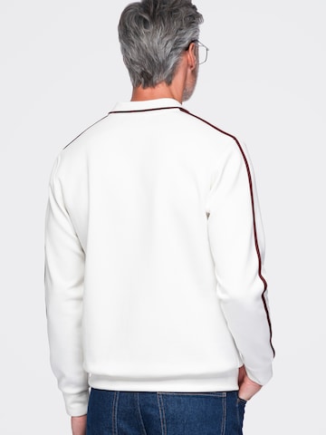 Ombre Sweatshirt in Wit
