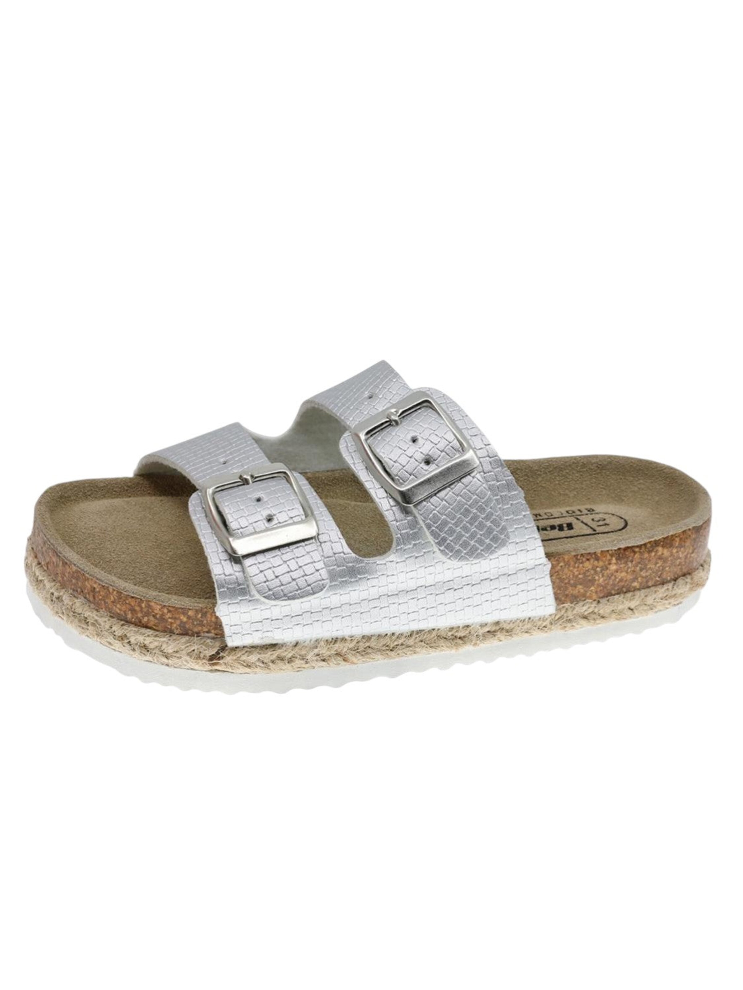 Beppi Sandals in Silver: front