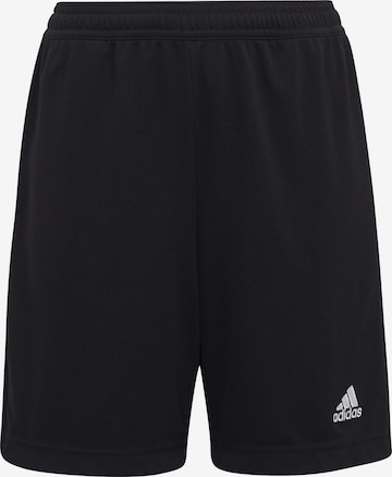 ADIDAS PERFORMANCE Regular Sportbroek 'Entrada 22 ' in Zwart: voorkant