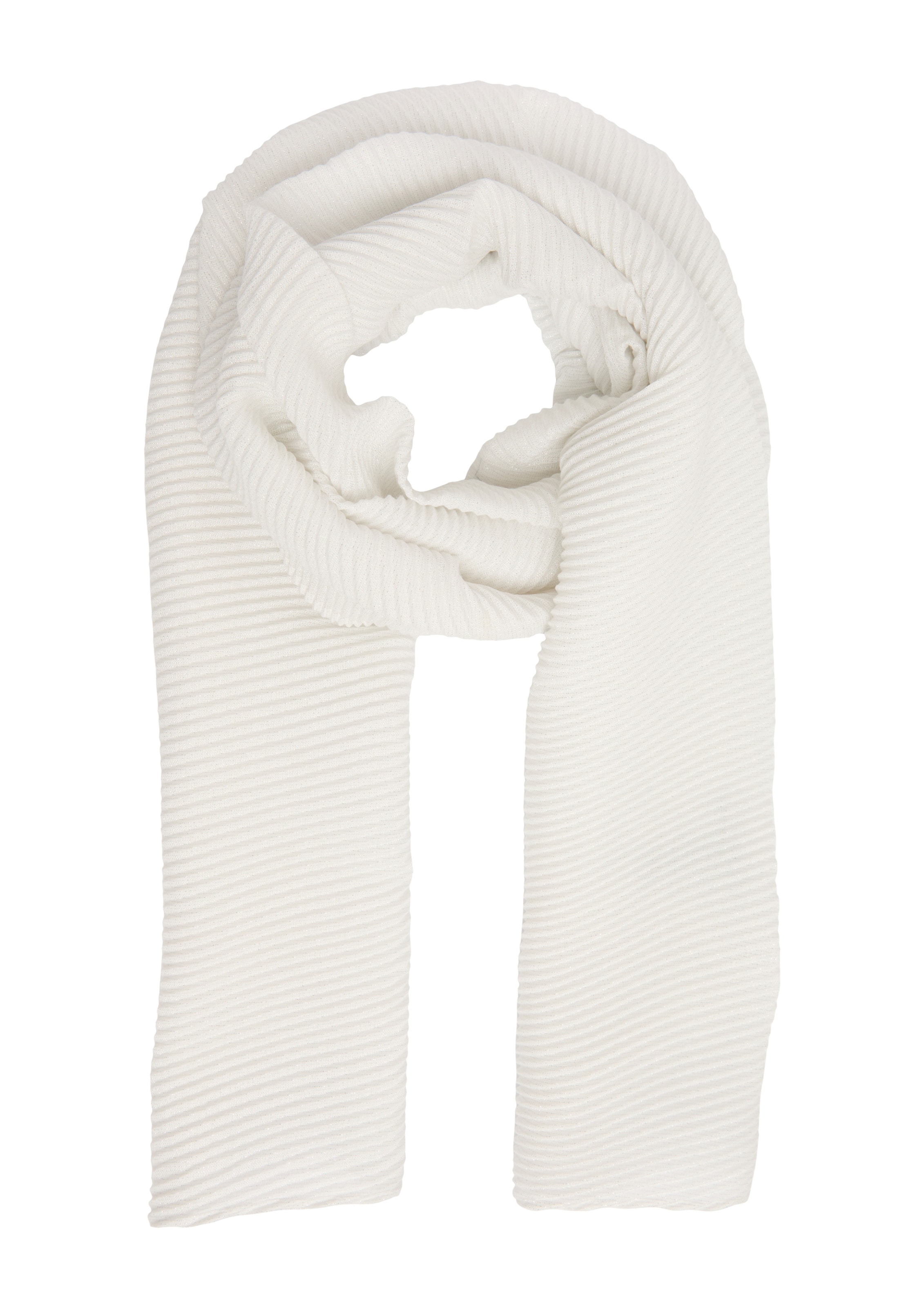 COMMA Sjaal in Wit: voorkant
