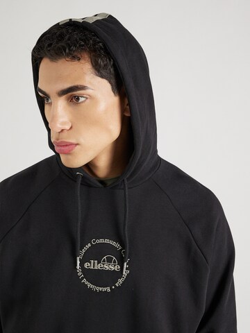 ELLESSE Sweatshirt 'Barcelona' in Schwarz