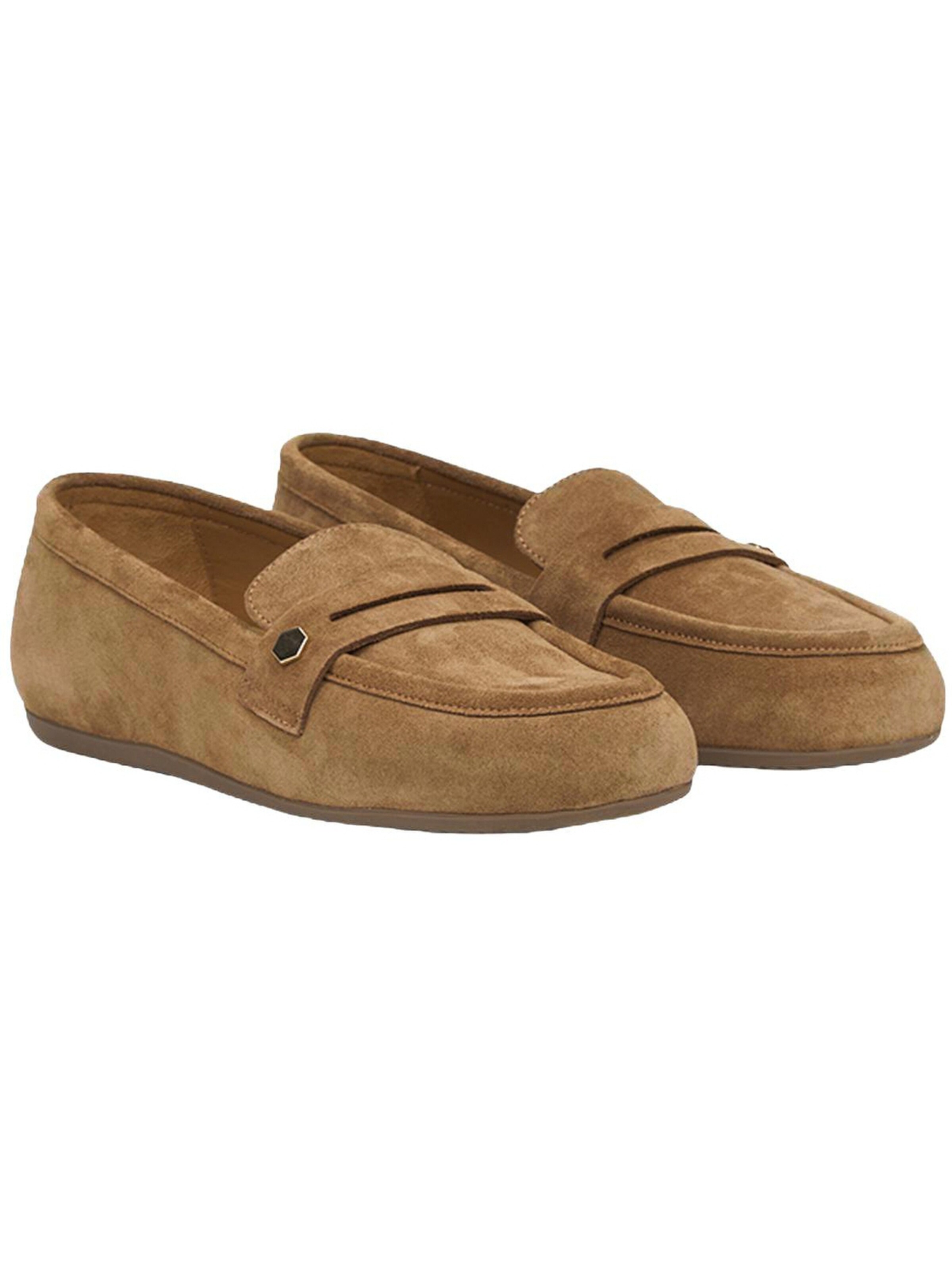Desa Slipper 'Slipper'‌‌ in Braun: Vorderseite