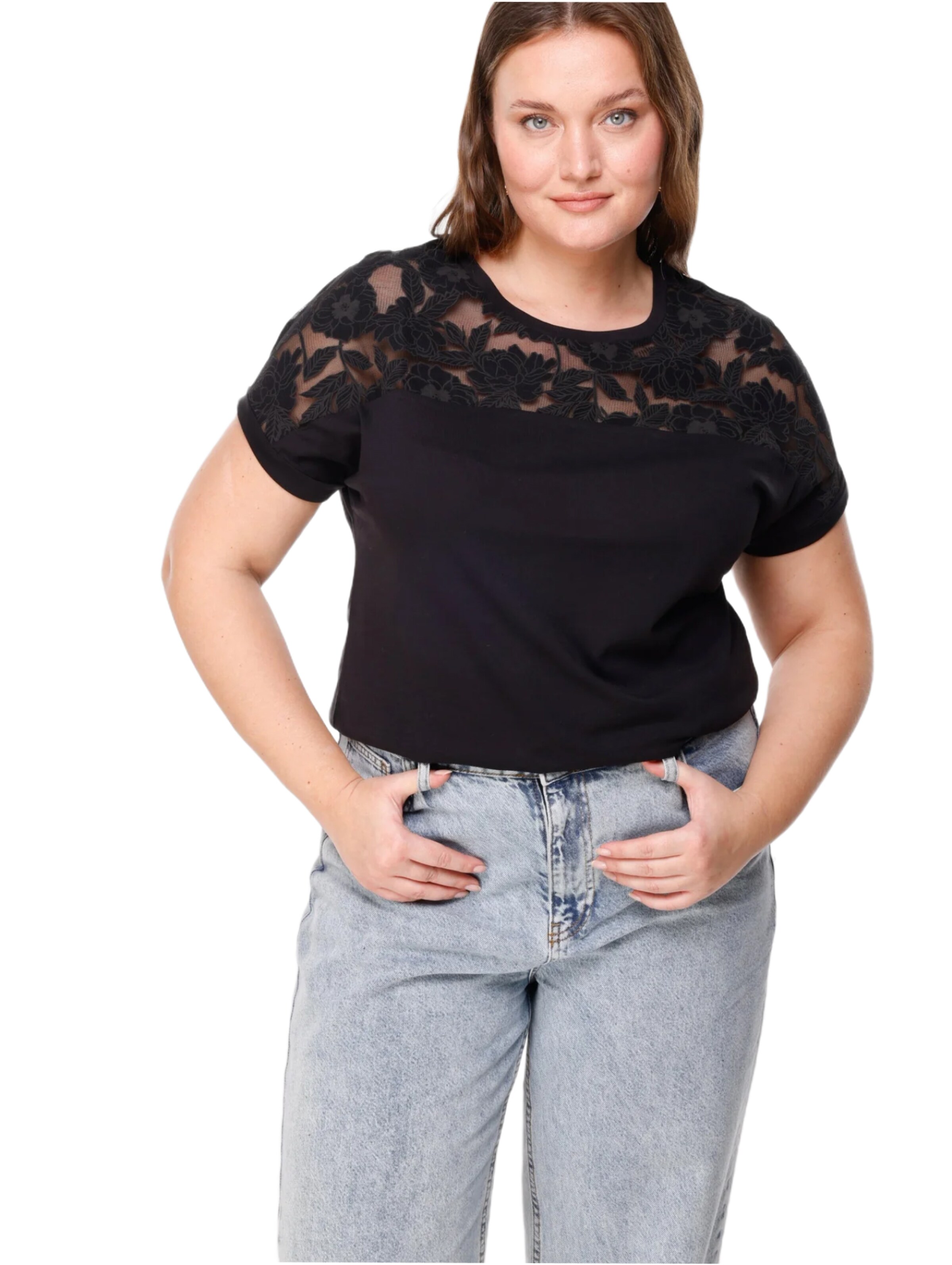 Shape Of You Shirt in Black