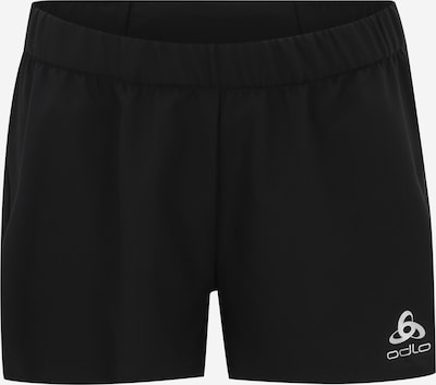 ODLO Sportbroek in de kleur Zwart / Wit, Productweergave