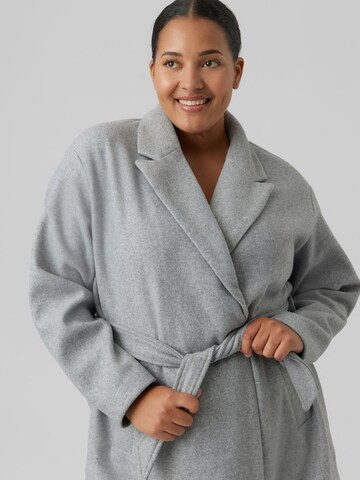 Vero Moda Curve Between-Seasons Coat 'Fortune' in Grey