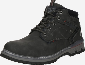 Dockers by GerliČizme na vezanje - siva boja: prednji dio