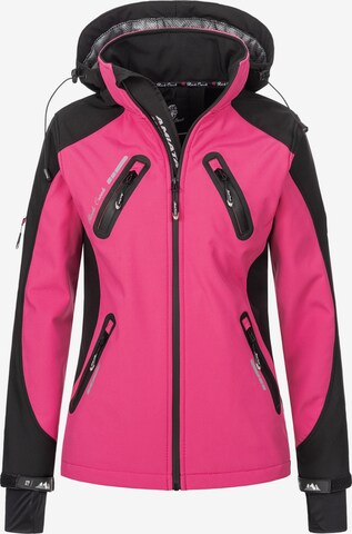 Rock Creek Outdoor Jacket in Pink: front