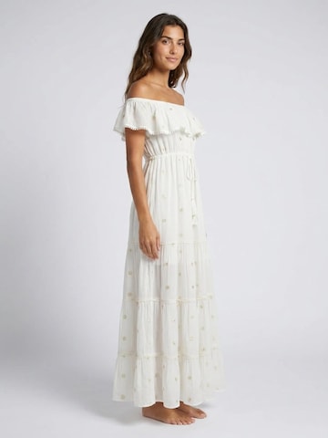 Miss June Jurk 'Robe Longue Kate' in Wit