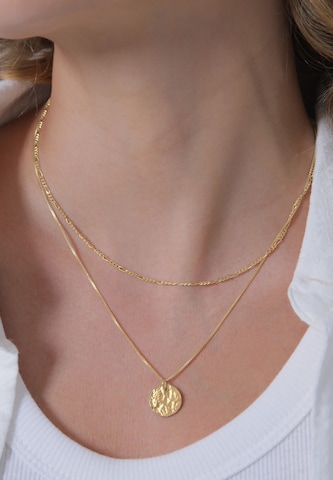 ELLI Necklace 'Figaro' in Gold: front