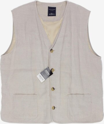 Engbers Vest in 4XL in White: front