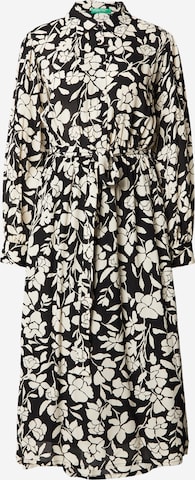 UNITED COLORS OF BENETTON Shirt Dress in Beige: front