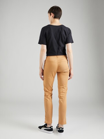 Coupe slim Pantalon chino BONOBO en marron