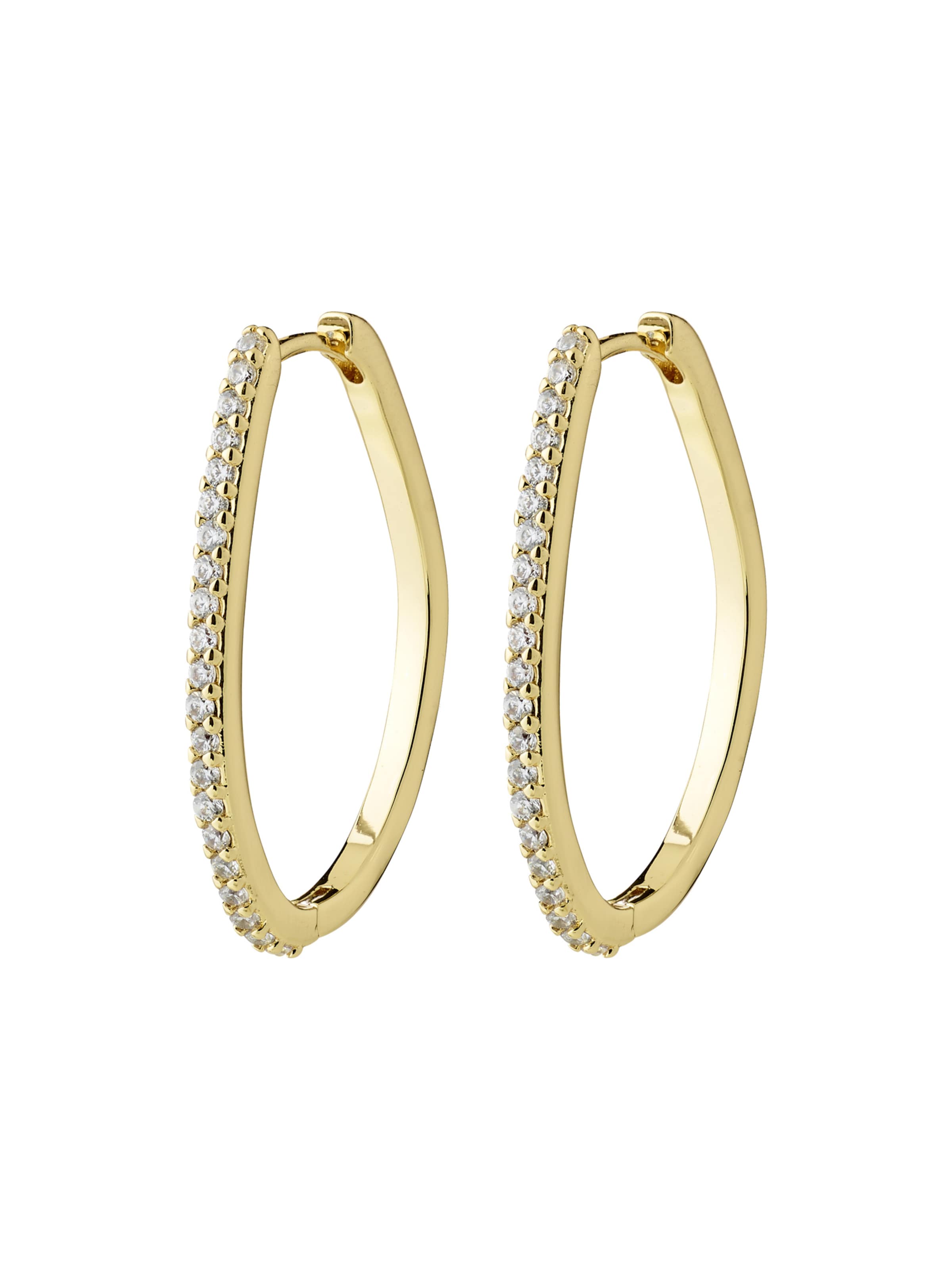 Pilgrim Ohrringe 'Root' in Gold: Vorderseite