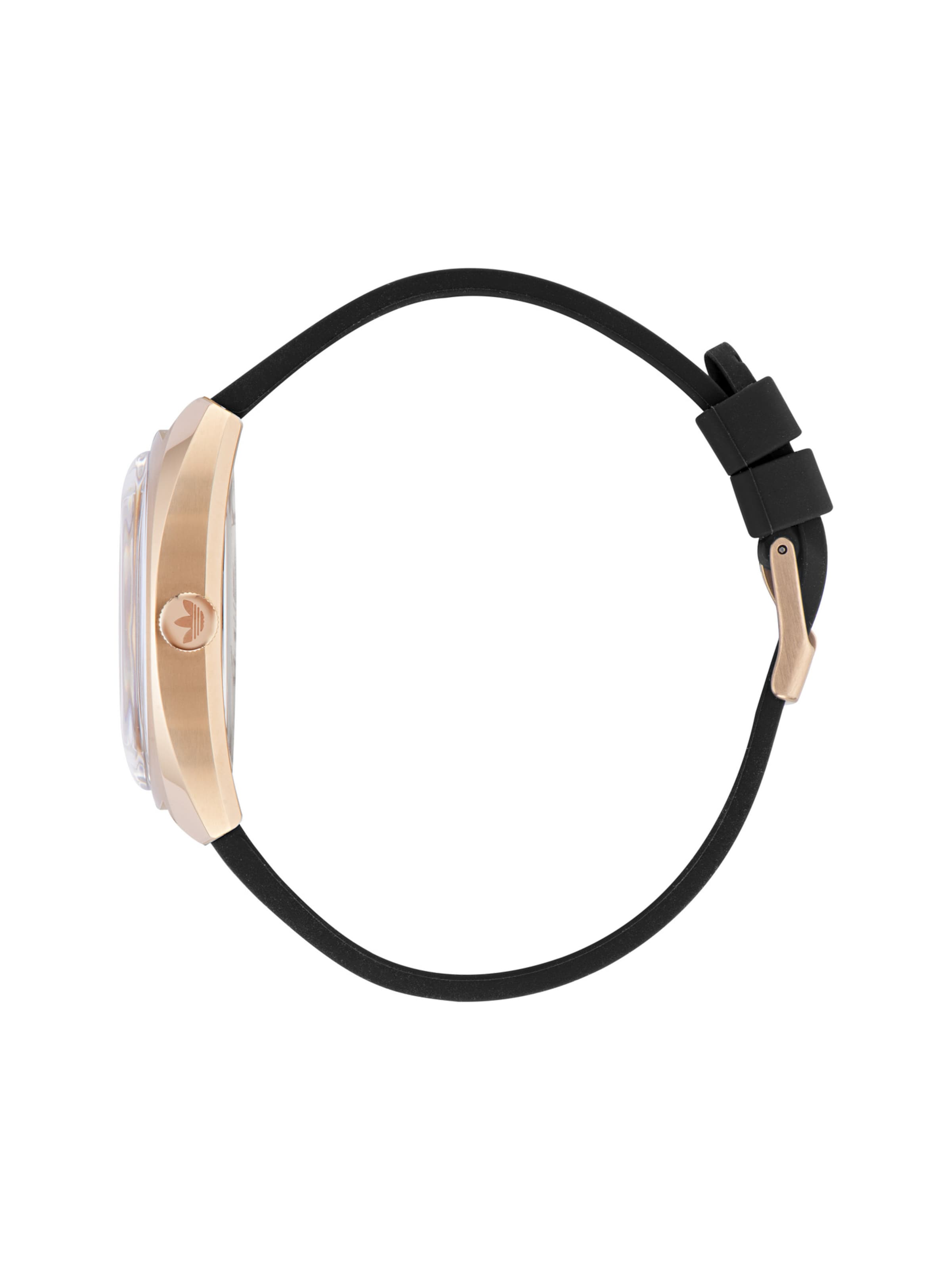 ADIDAS ORIGINALS Analoguhr ' EDITION ONE ' in Schwarz