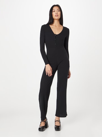 Misspap - Jumpsuit en negro: frente