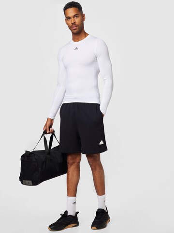 T-Shirt fonctionnel ADIDAS PERFORMANCE en blanc