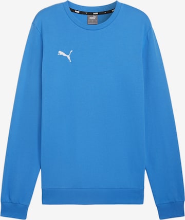 PUMA Sportsweatshirt 'TeamGoal' in Blau: Vorderseite