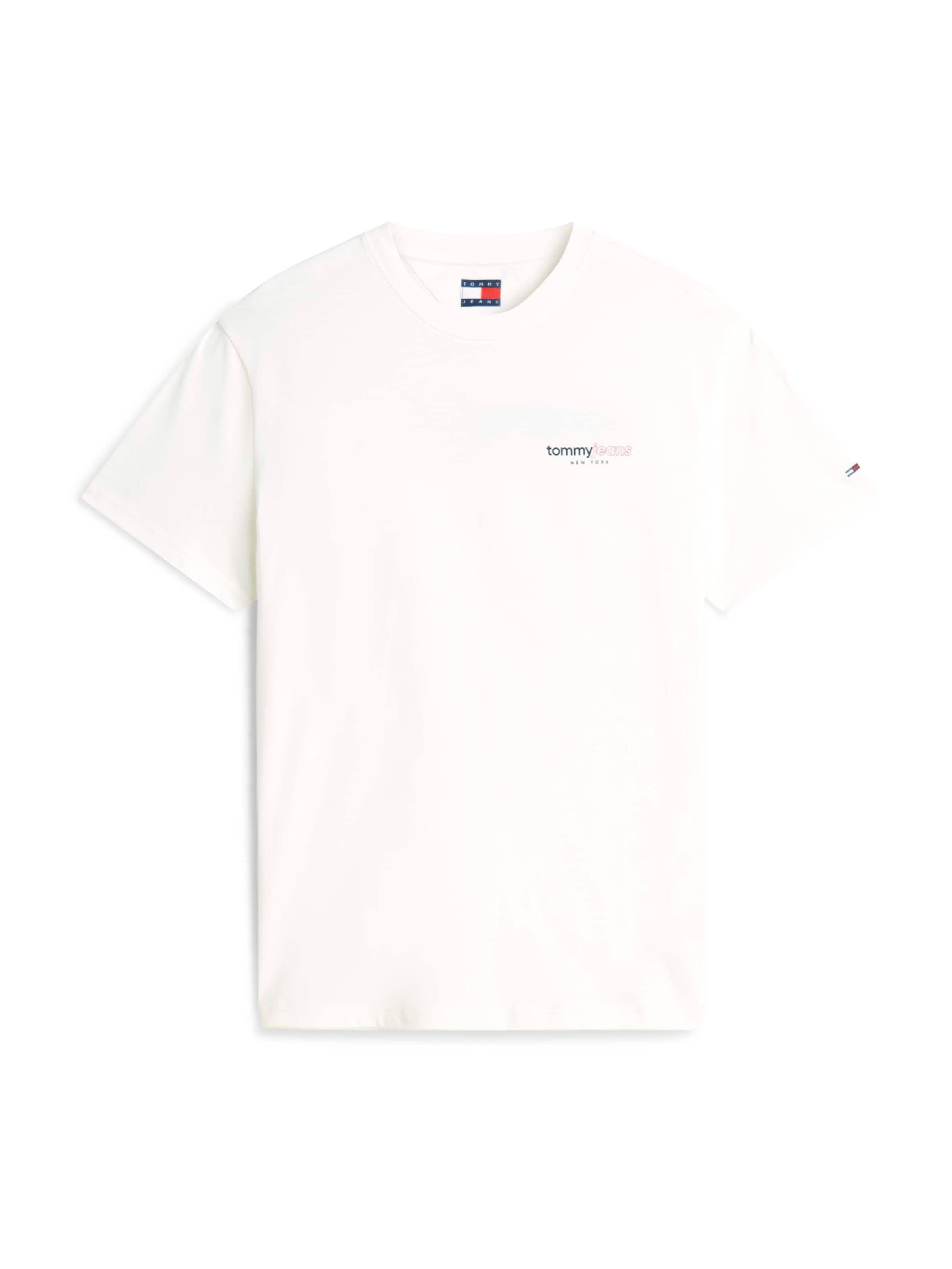 Tommy Jeans Tričko – bílá: přední strana
