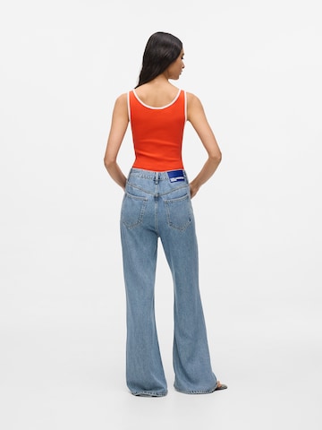 évasé Jean KARL LAGERFELD JEANS en bleu