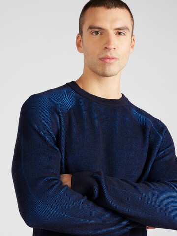 BOSS Pullover 'Ossio' in Blau