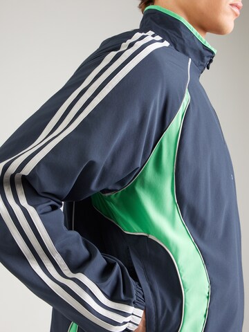 ADIDAS ORIGINALS Демисезонная куртка 'TEAMGEIST' в Синий