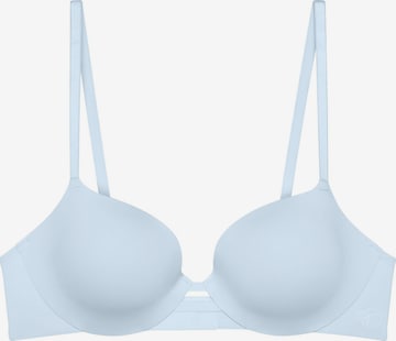 Sutien 'Make-Up Illusion' de la TRIUMPH pe albastru: față
