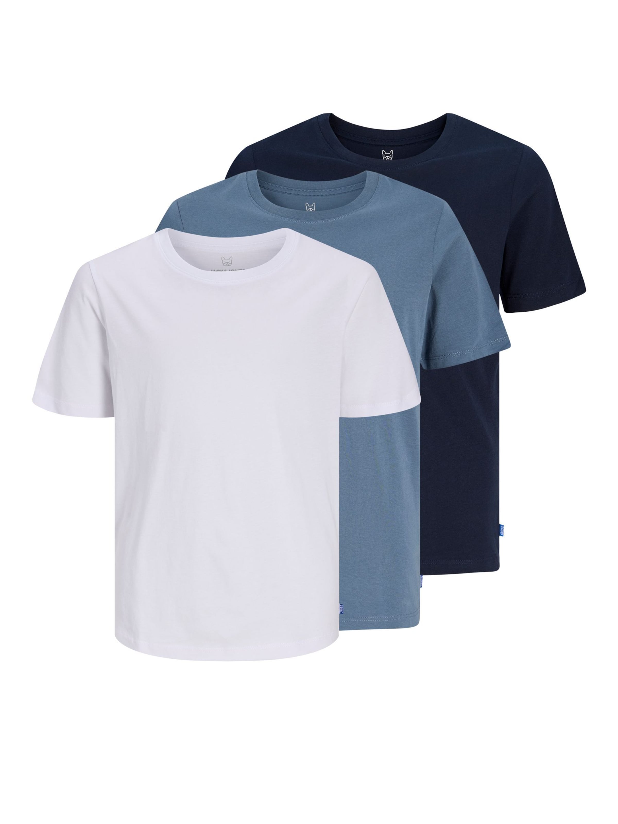 Maglietta di Jack & Jones Junior in blu: frontale