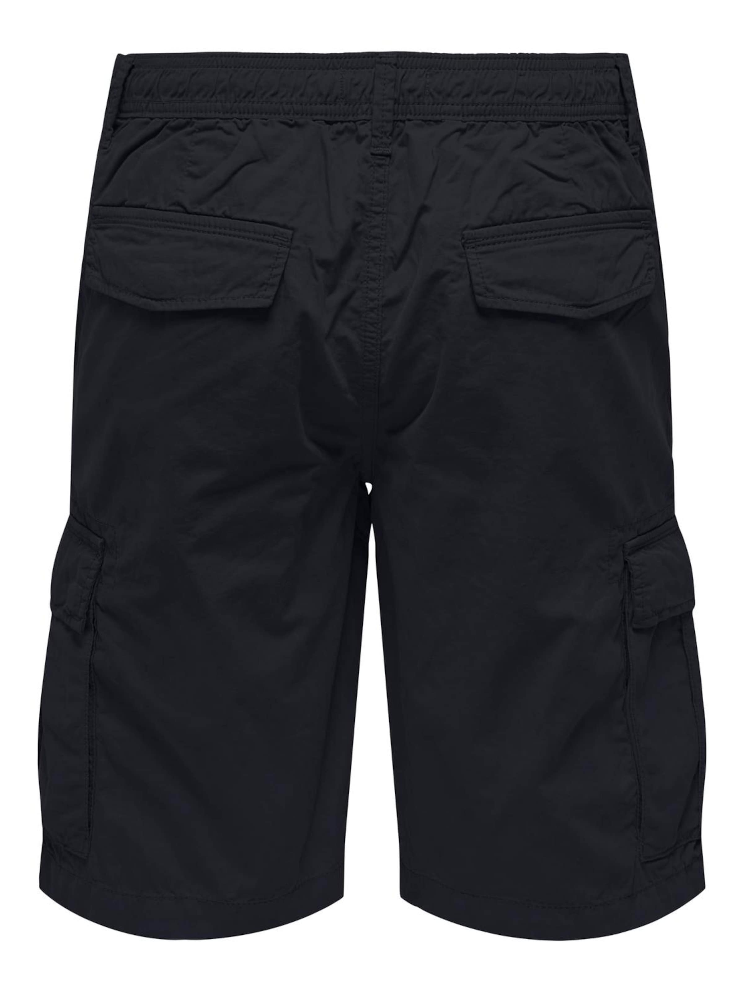 Only & Sons tavaline Klapptaskutega püksid 'LOC', värv sinine