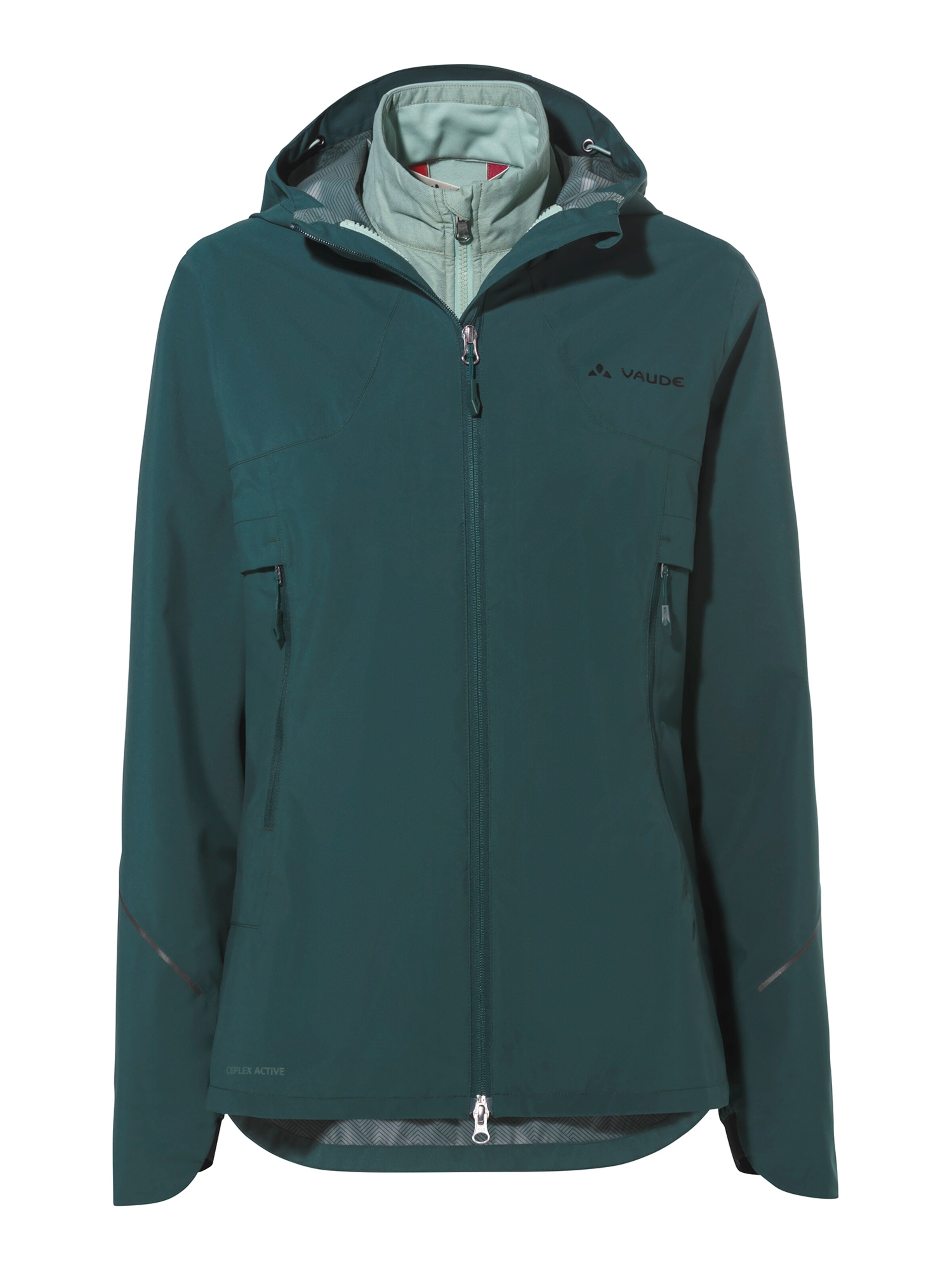 VAUDE Outdoorjacke 'Yaras' in Grün: Vorderseite