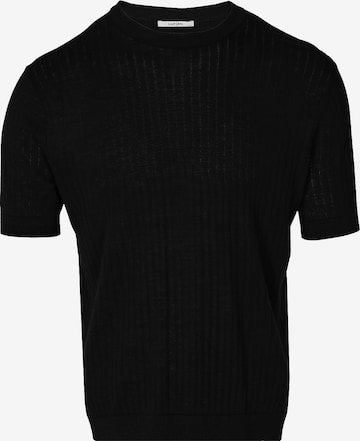 Pull-over Lufian en noir : devant