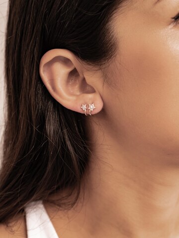 Hey Happiness Ohrringe 'Twin Star' in Gold: Vorderseite