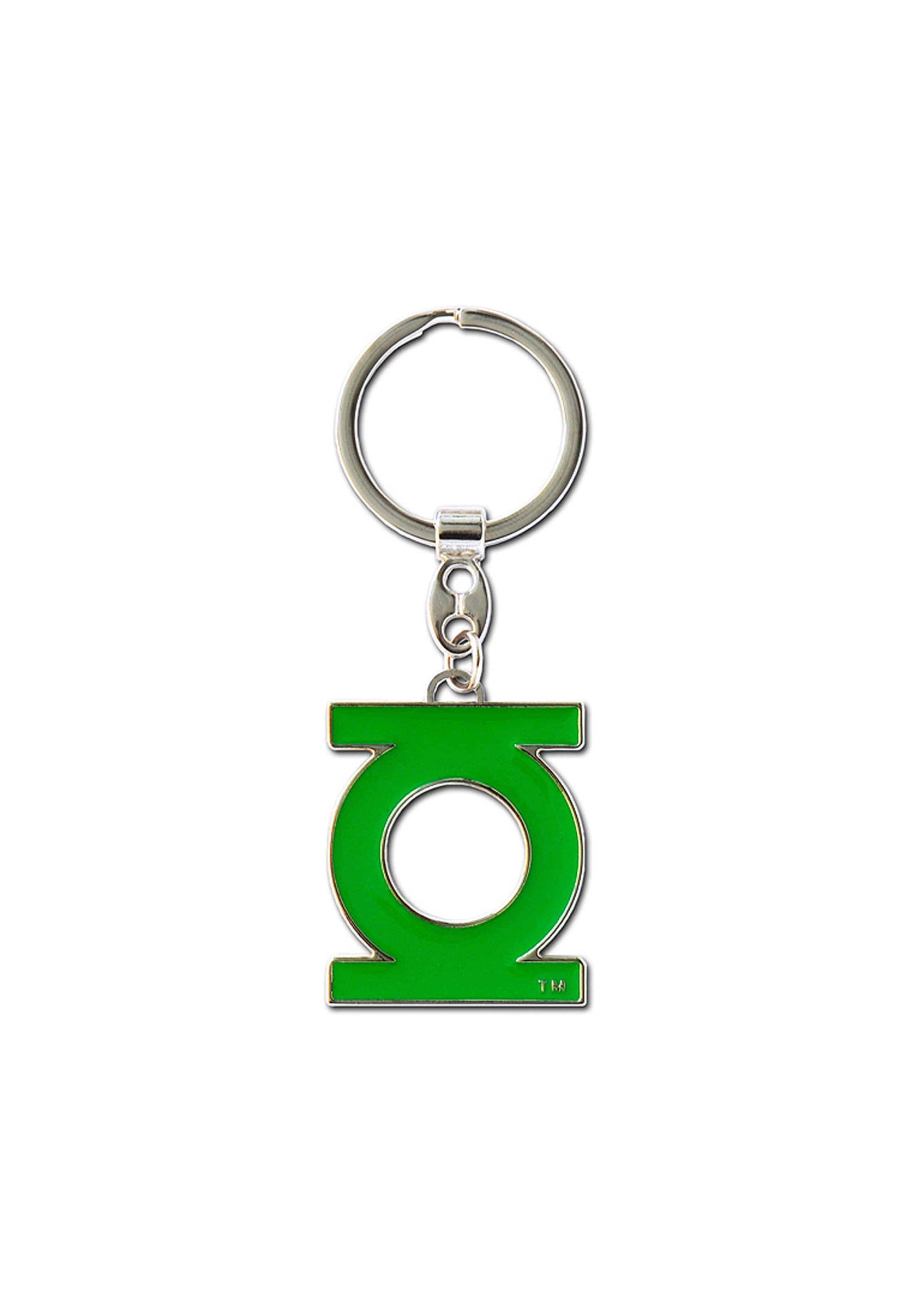 LOGOSHIRT Schlüsselanhänger in Grün: Vorderseite