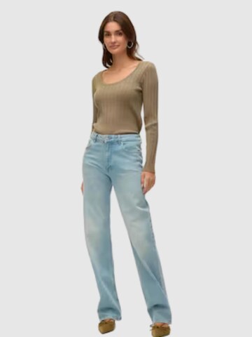 VERO MODA Szeroka nogawka Jeansy w kolorze niebieski
