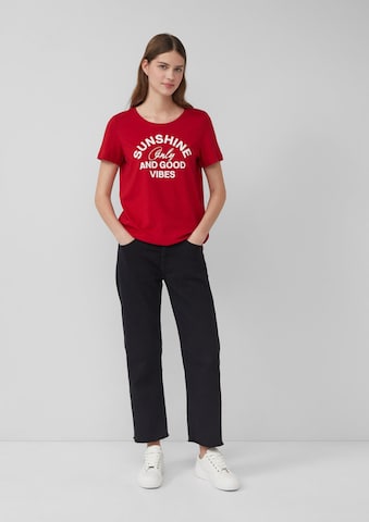 T-shirt s.Oliver en rouge