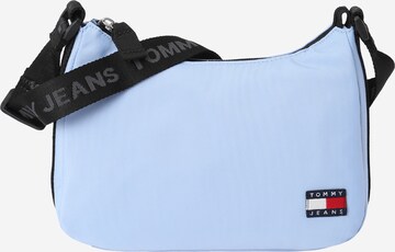 Tommy Jeans Schoudertas 'Essential Daily' in Blauw: voorkant