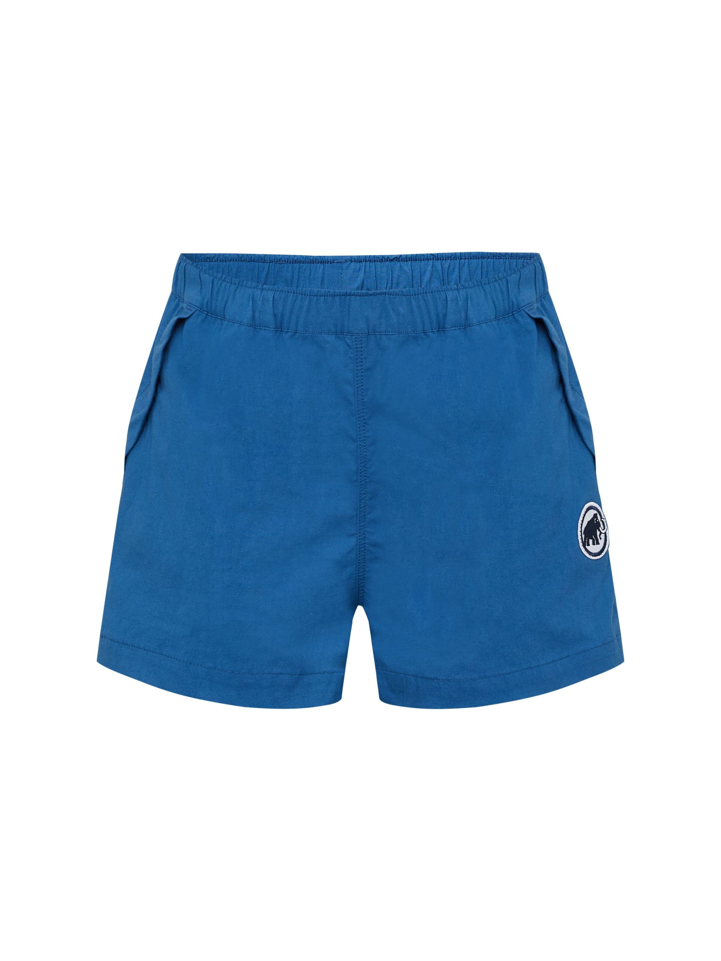 MAMMUT Regular Outdoor Pants 'Crag Climbing' in Blue: front