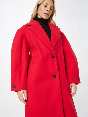 River Island Přechodný kabát – červená