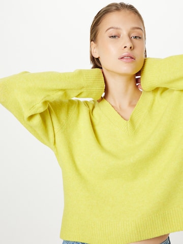 WEEKDAY - Pullover 'Ellen' em amarelo