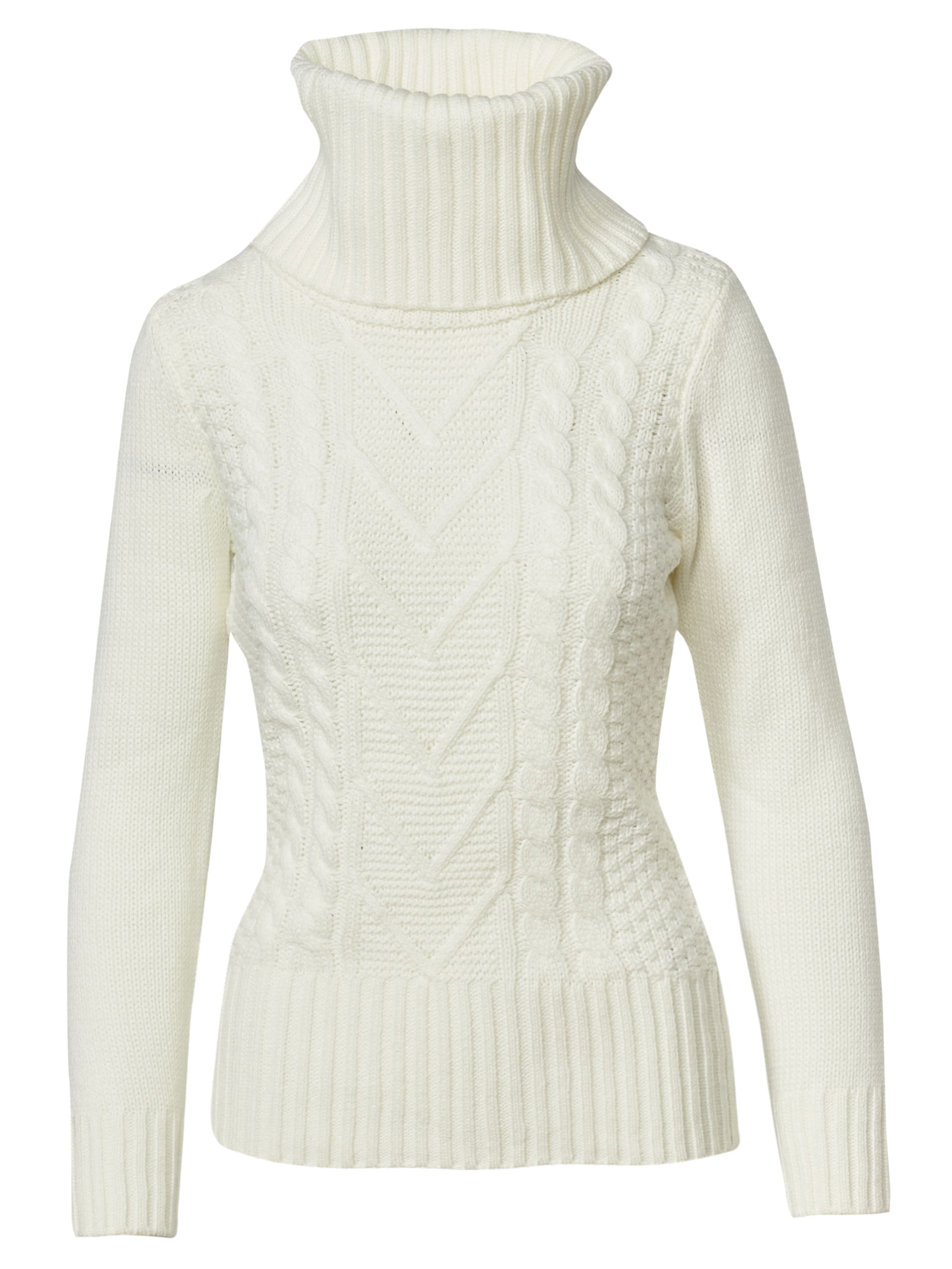 KOROSHI Sweater in White: front