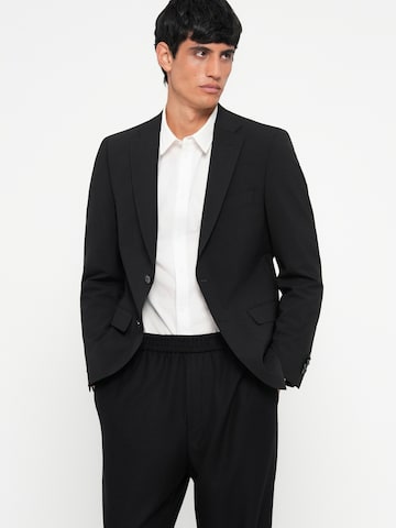 Coupe slim Veste de costume 'H-Harvey-MM-C-NF' BOSS en noir